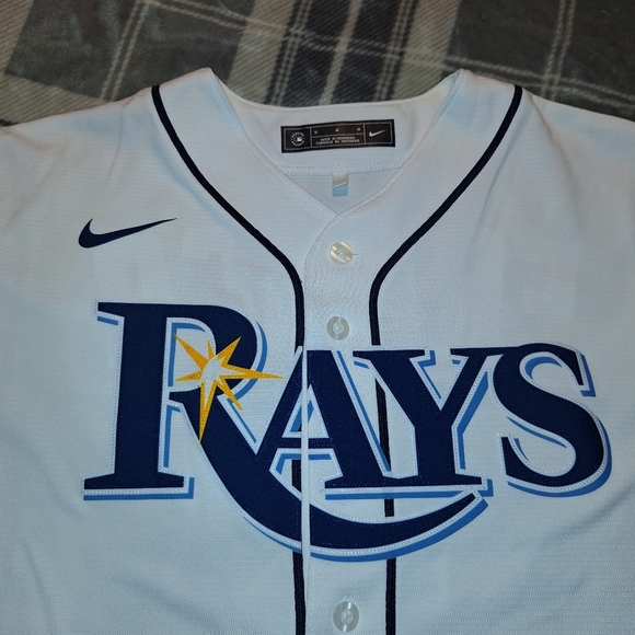 Nike Tampa Bay Rays Wander Franco Jersey Baseball Men’s Size: M - Picture 2 of 10